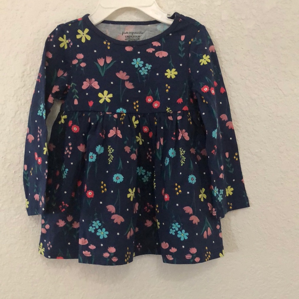 First Impressions Baby Girls Cotton Floral-Print D
